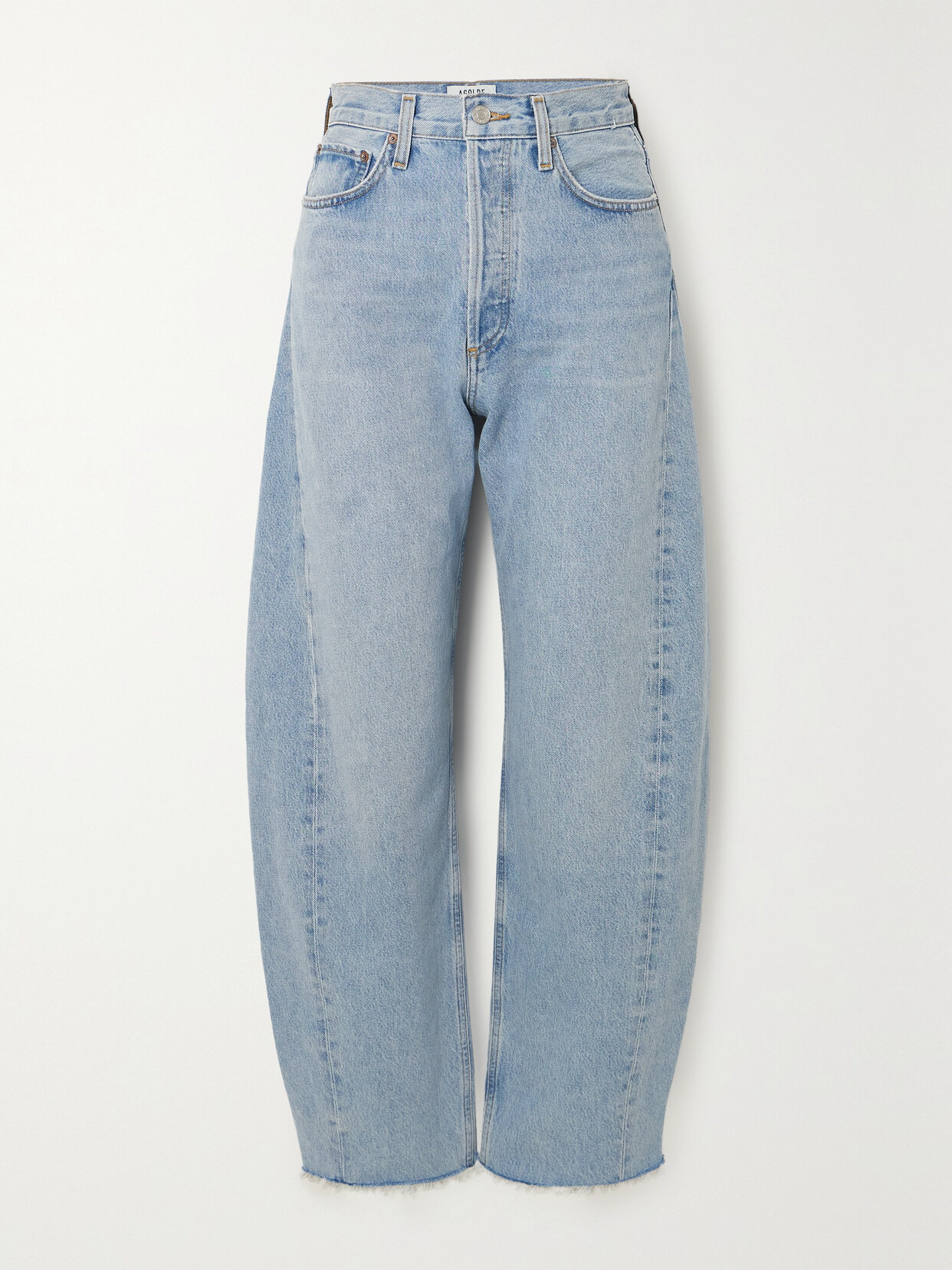 Luna High-rise Tapered Organic Jeans - 1