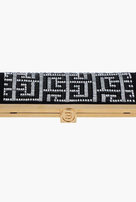 Rhinestone-embroidered minaudière with 1945 monogram - 4