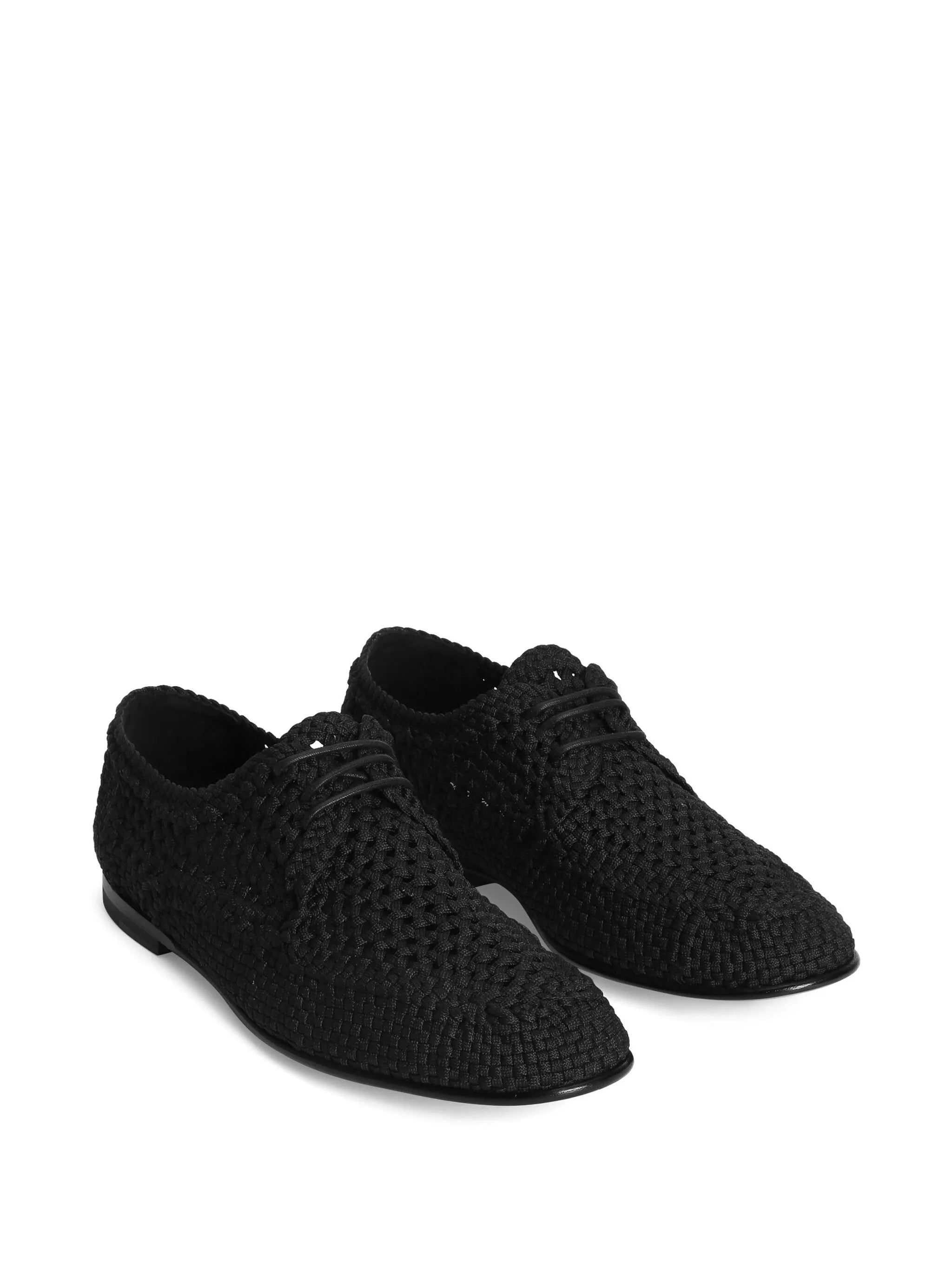 Woven Derby Shoes - 2