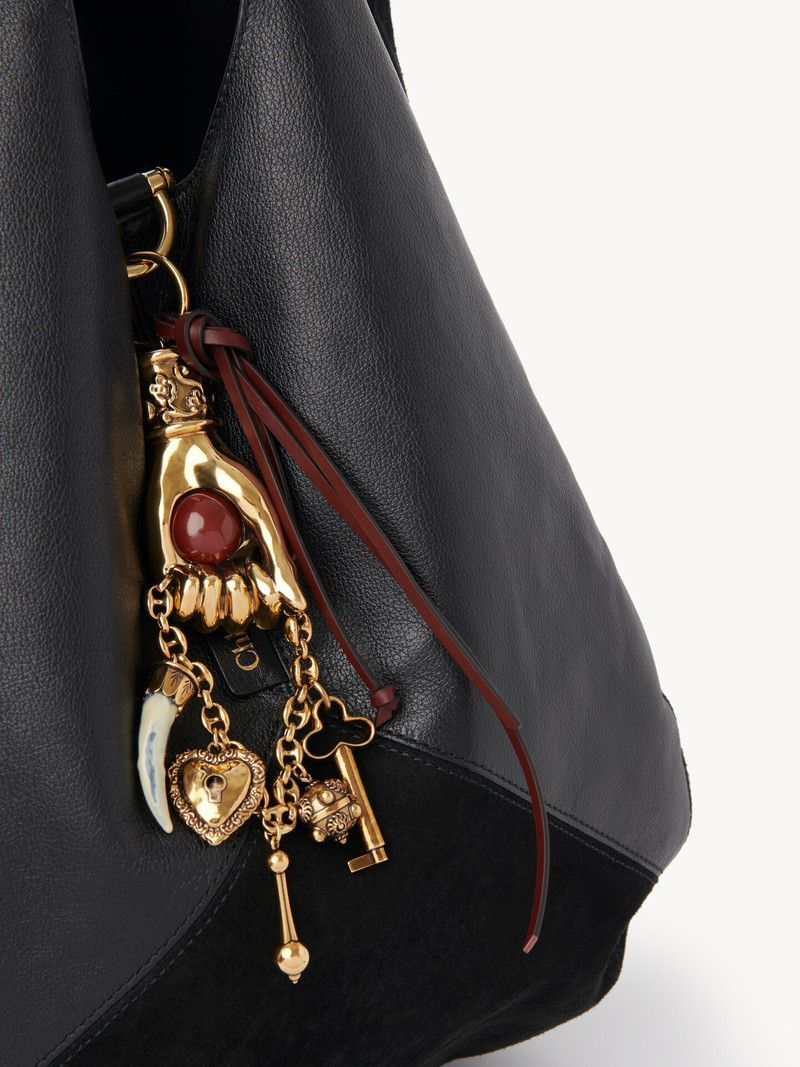 Chloé CHLOÉ SYMBOLS HAND BAG CHARM IN BRASS outlook