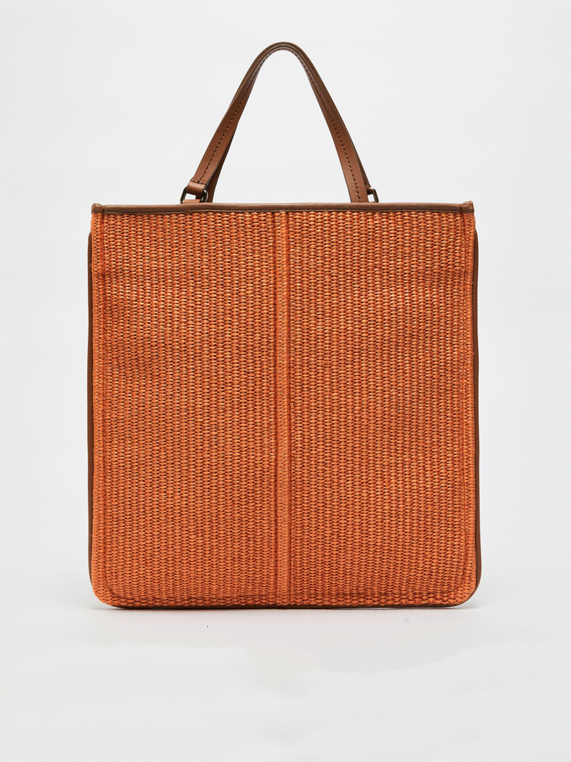 EASYBAG Woven straw tote bag 3