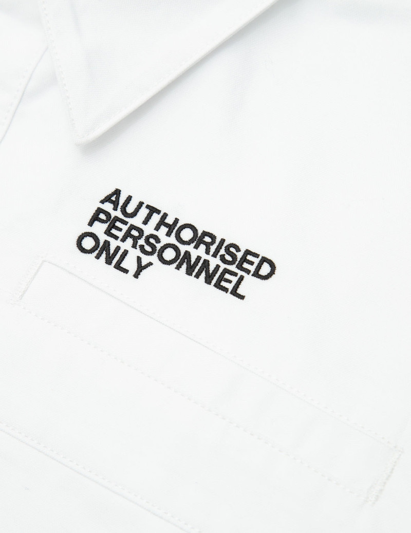 Multi Logo Print Cargo Shirt 11