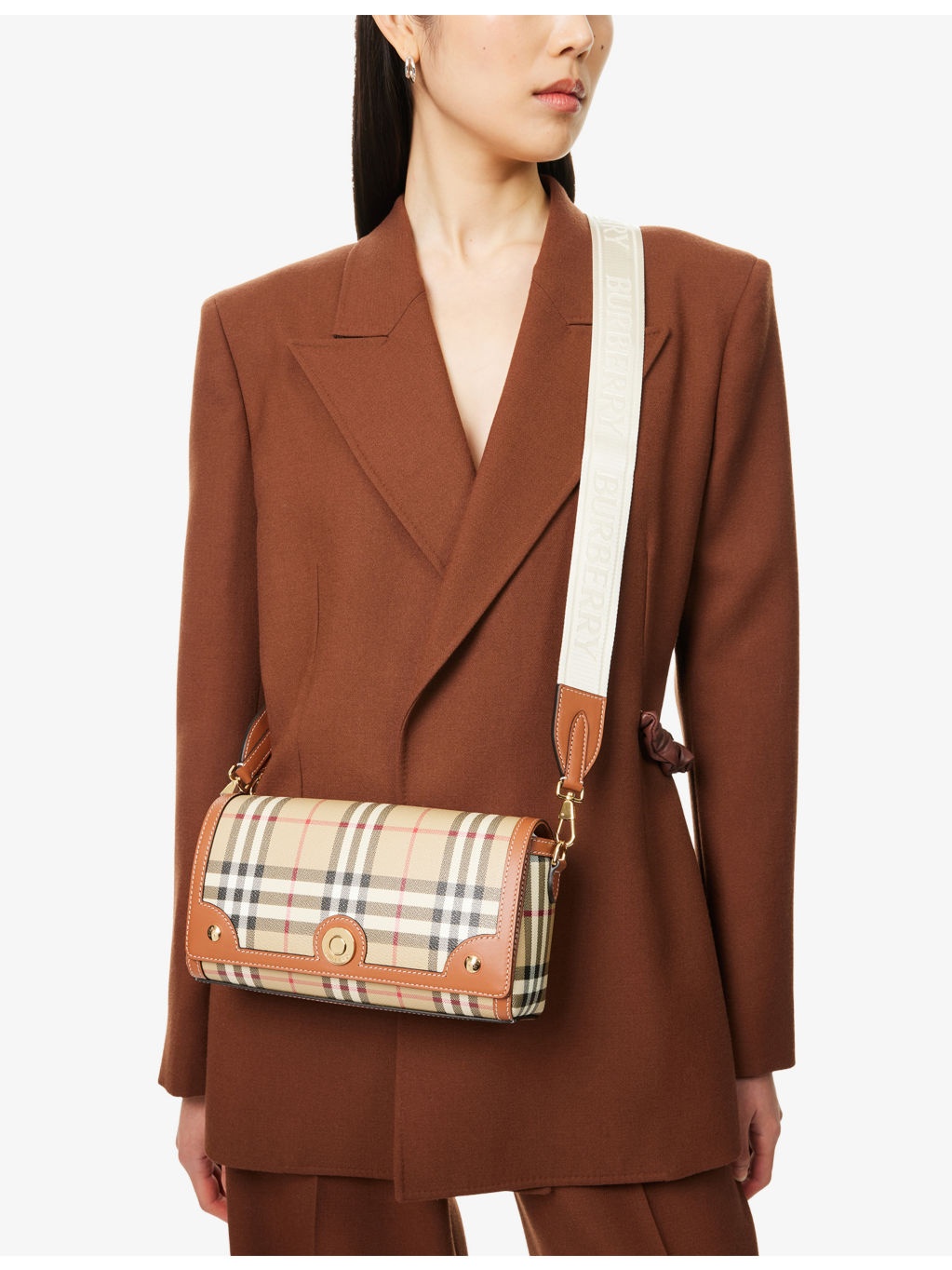 Note Small Coated-Canvas Cross-Body Bag - 2