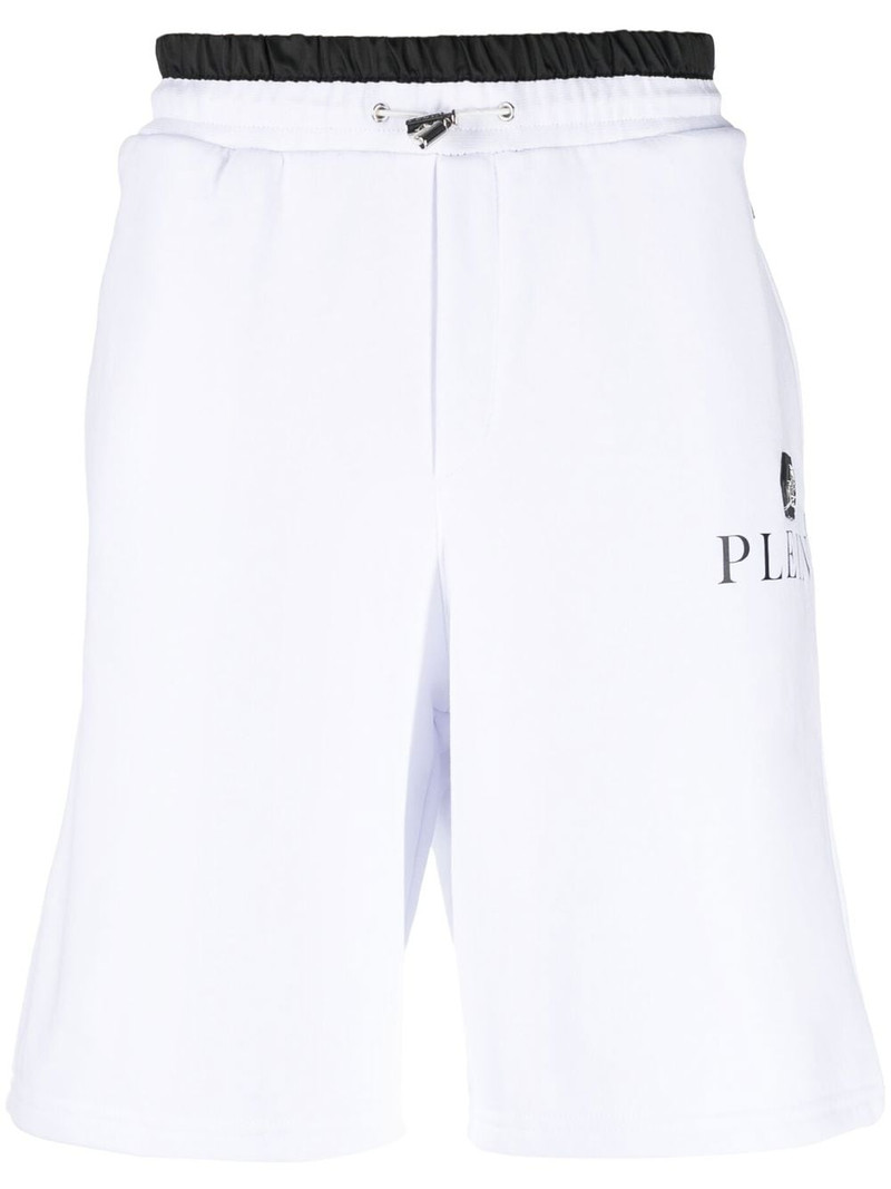 logo-plaque track shorts 1