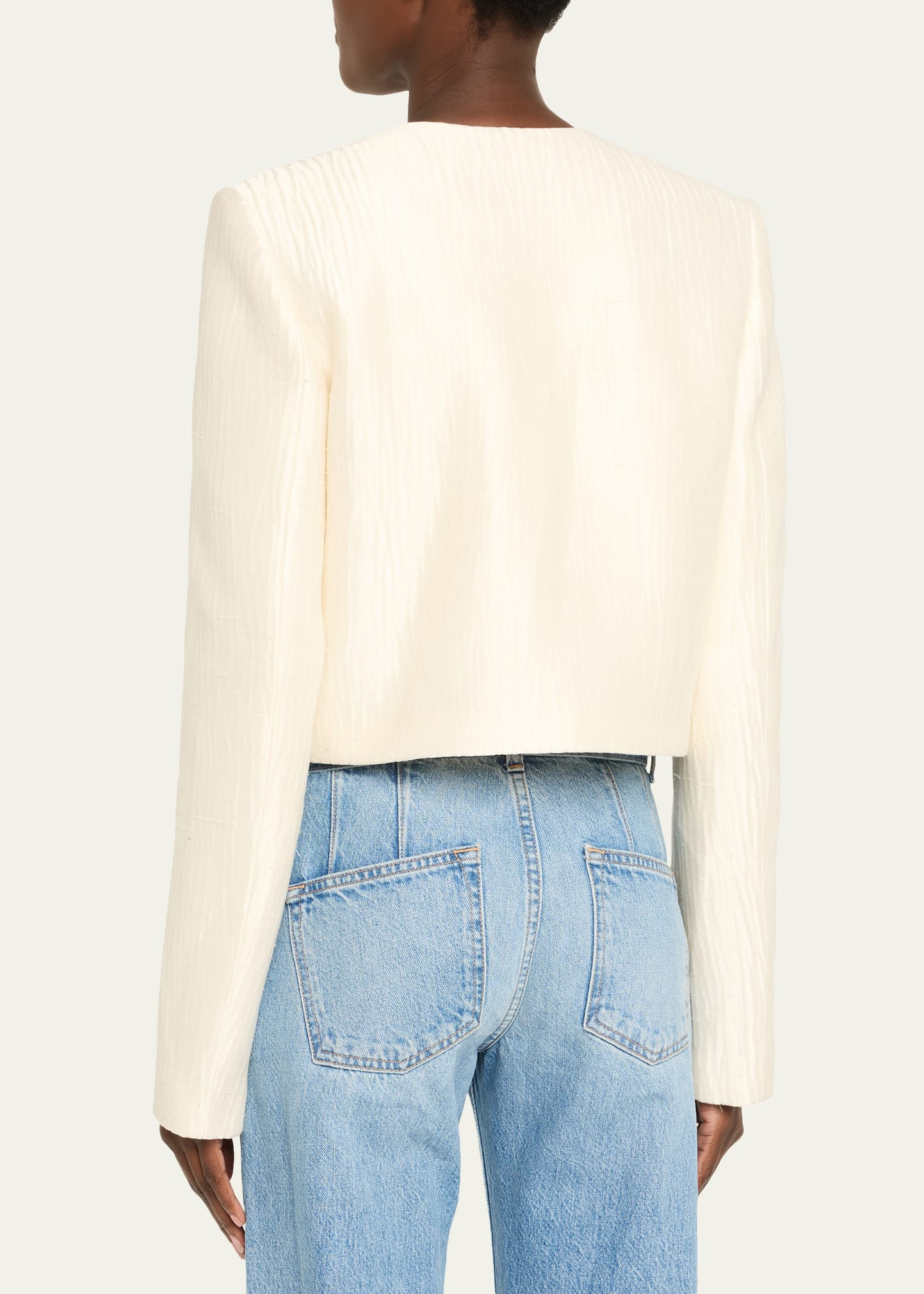 The Ryder Crewneck Single-Breasted Jacket - 3