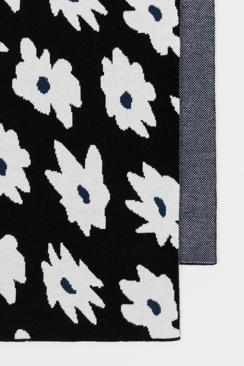 Paul Smith Merino Wool 'Big Flower' Scarf outlook