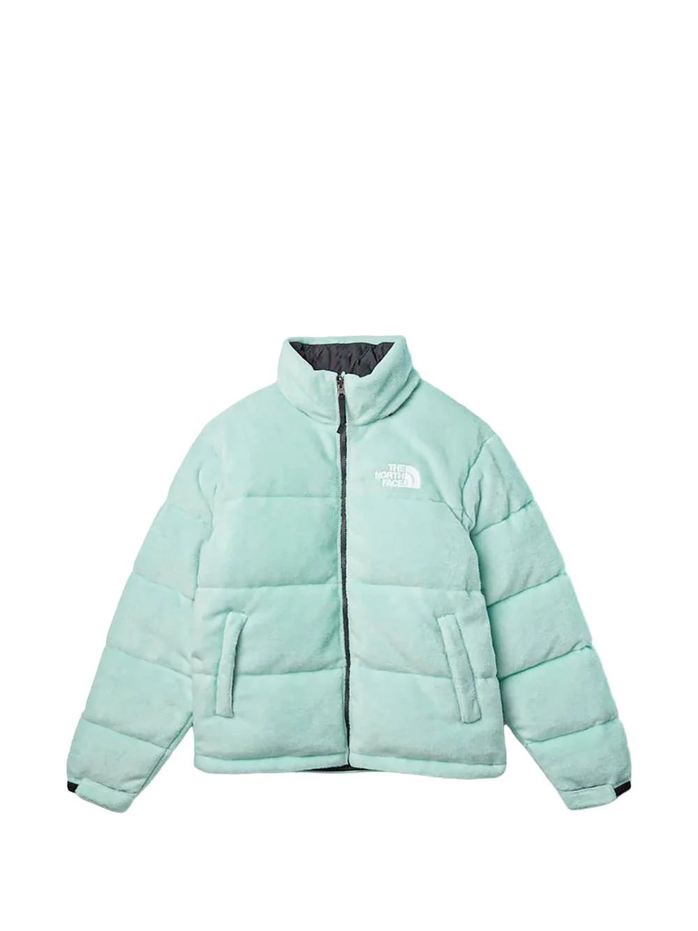 logo-detail padded jacket - 1
