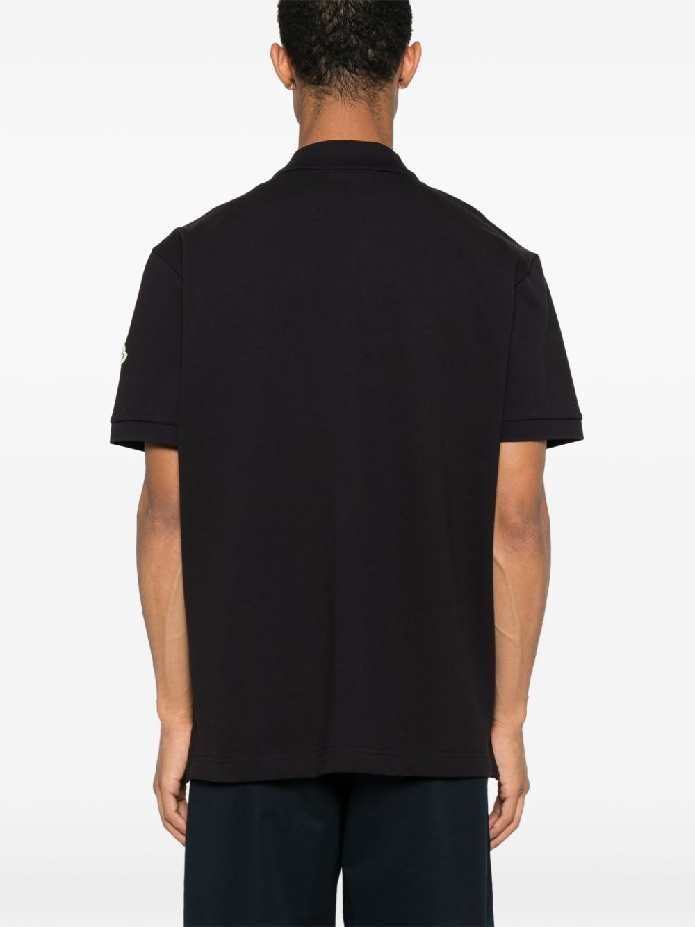 M-embroidered polo shirt - 3