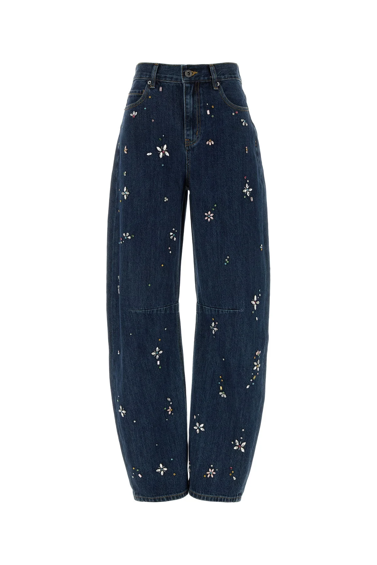 Denim wide-leg jeans - 1