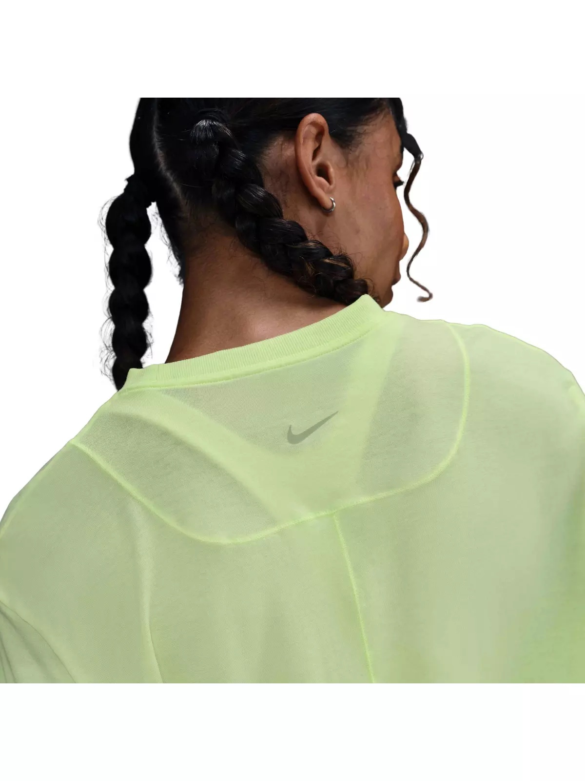 One Women's Relaxed Dri-Fit Short Sleeve HH Top -Yellow - 4