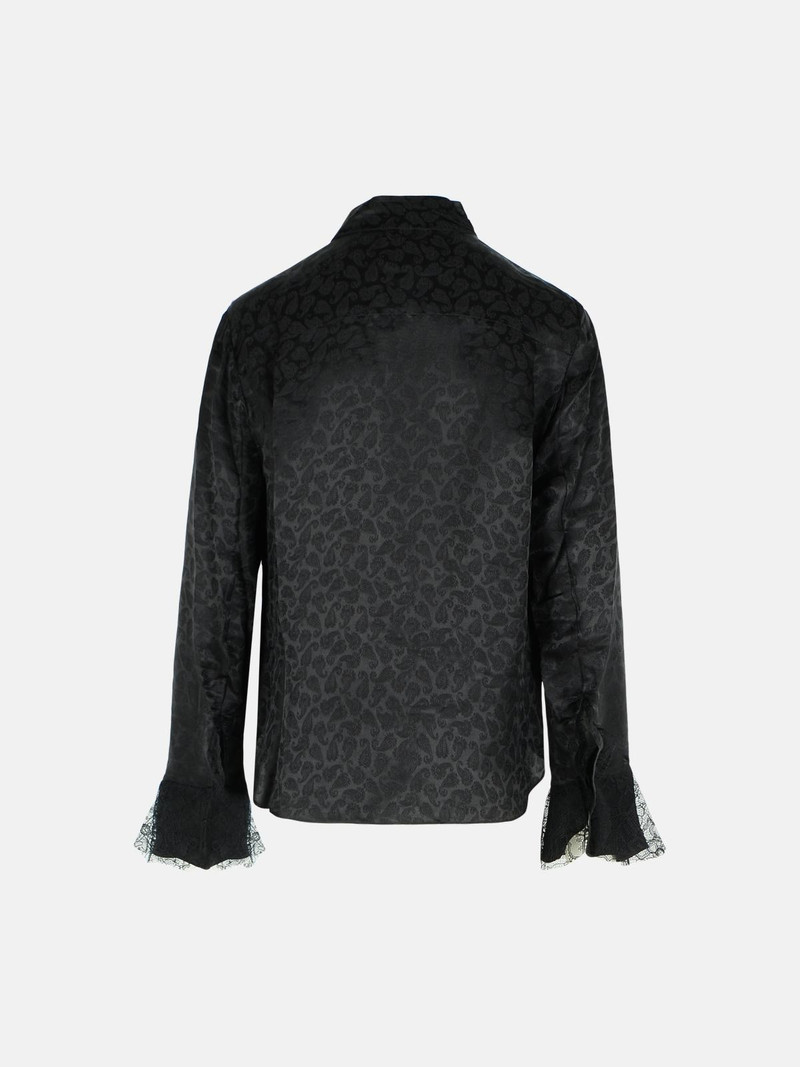Isabel Marant 'RAPHAELLA BLOUSE IN SILK AND BLACK VISCOSE outlook