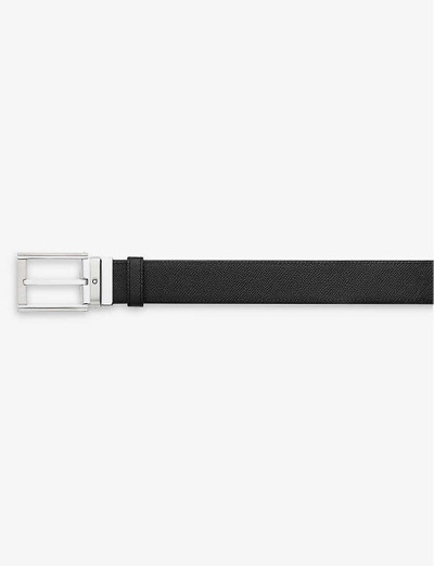 Montblanc Reversible leather belt outlook