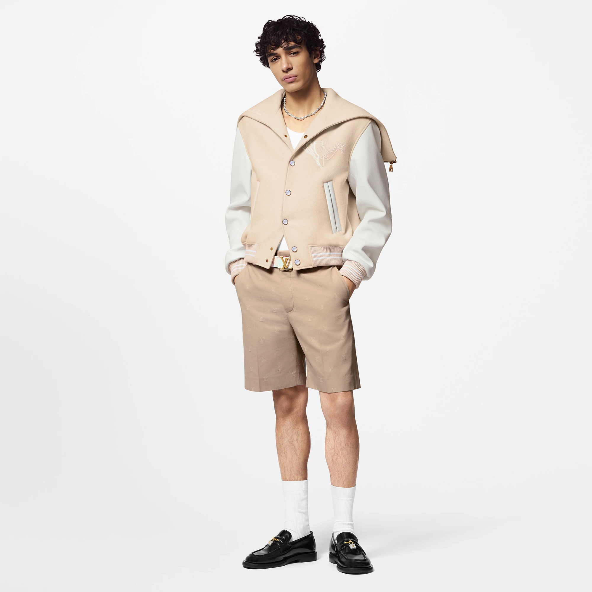 Calfskin Sailor Varsity  Jacket - 7