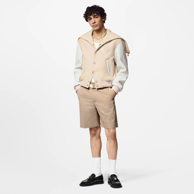 Louis Vuitton Calfskin Sailor Varsity  Jacket outlook