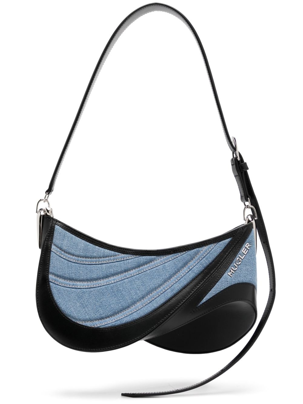 medium Spiral Curve 01 shoulder bag - 1