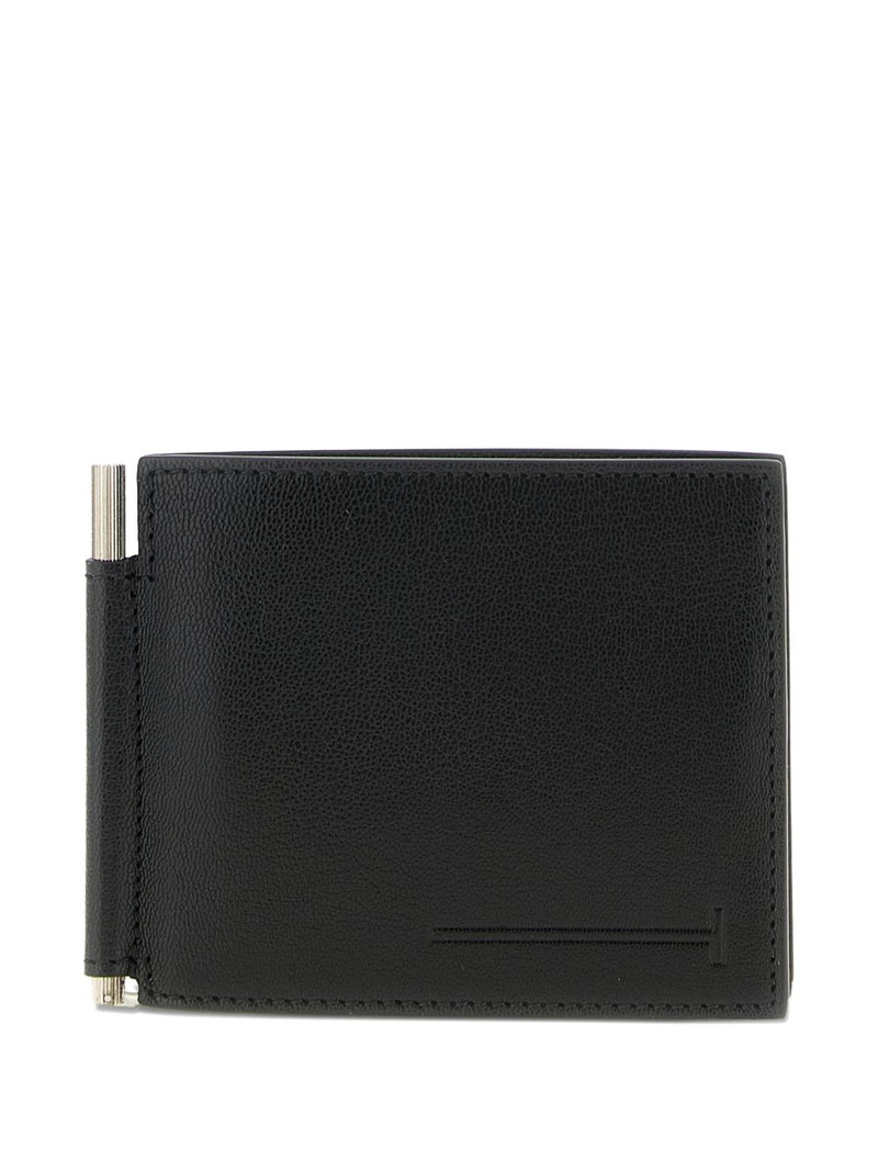 TOM FORD logo-print leather wallet outlook