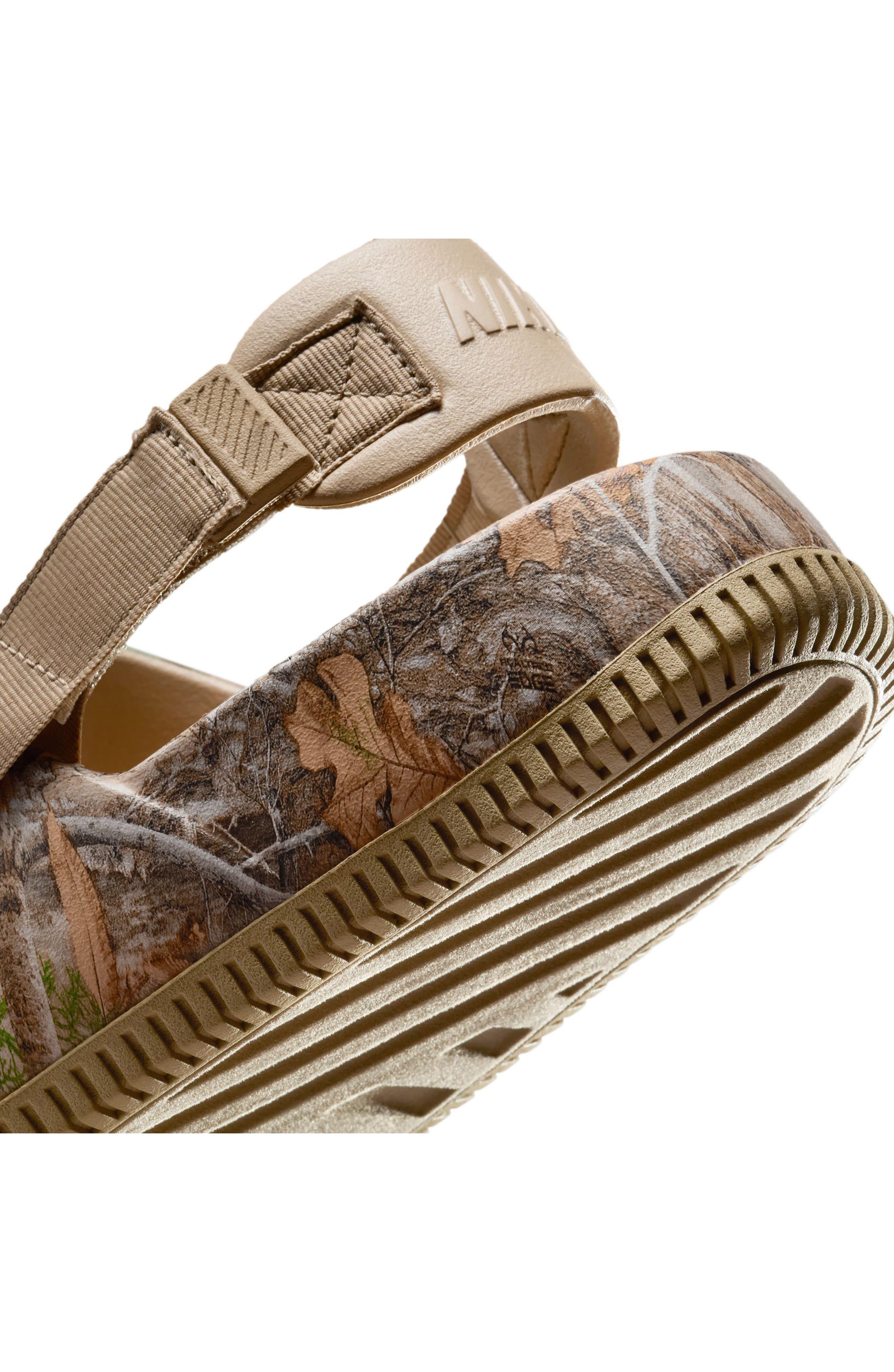 Nike Calm Convertible Slingback Mule in Khaki/khaki at Nordstrom - 7