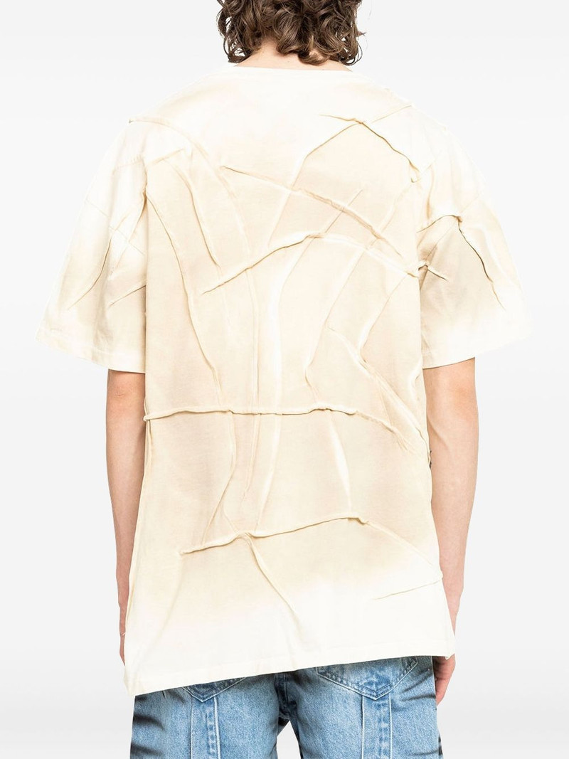 stamp-print T-shirt 4