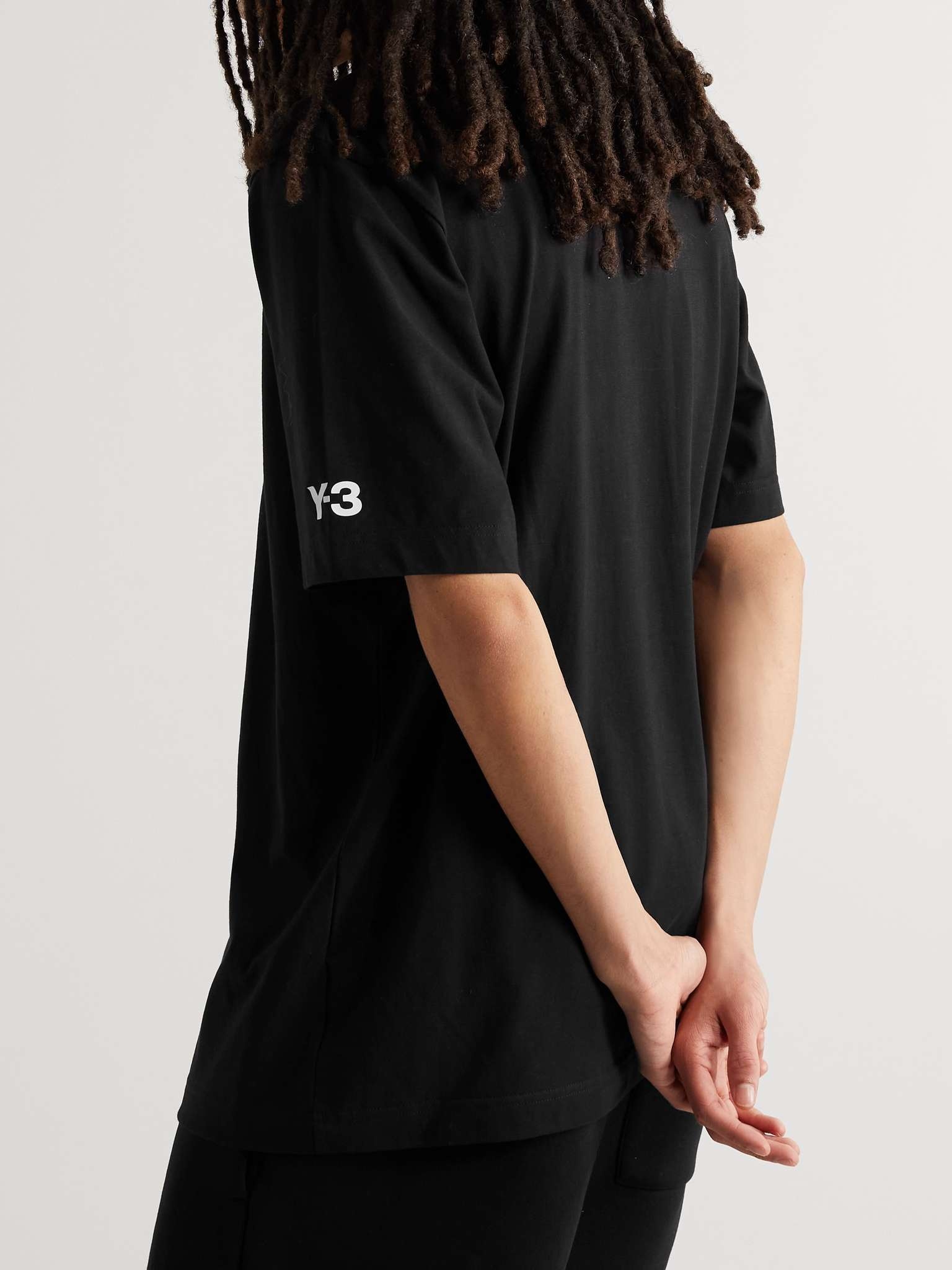 CH1 Striped Cotton-Jersey T-Shirt - 4