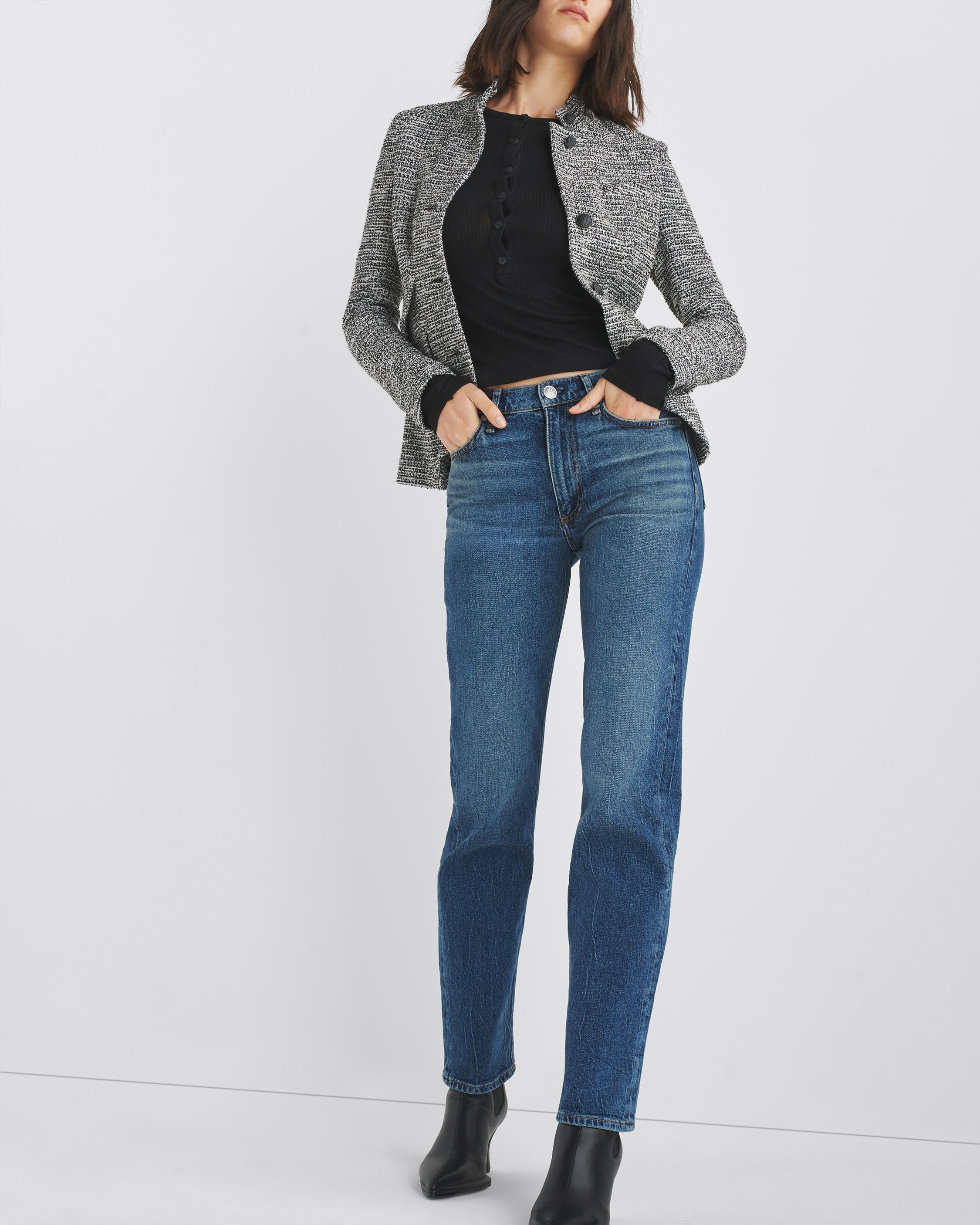 Peyton Bootcut - Huntley: Mid-Rise Vintage Stretch Jean