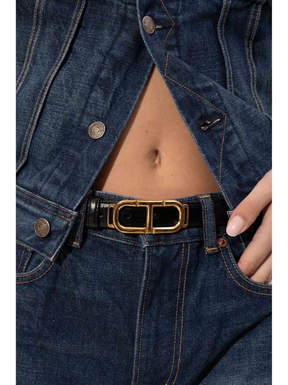 leather belt - 2