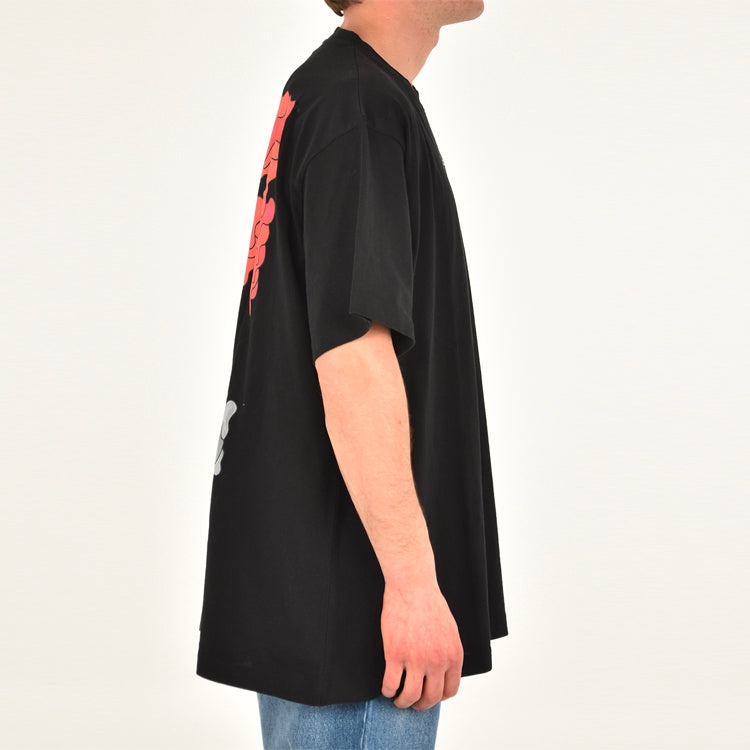 Off-White Red Marker Over Tee 'Black' OMAA038S21JER0021025 - 7