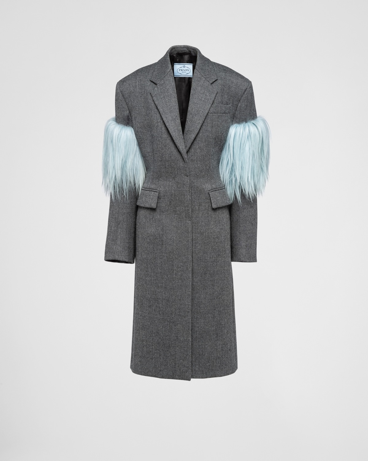 Single-breasted cloth and kidassia coat - 1