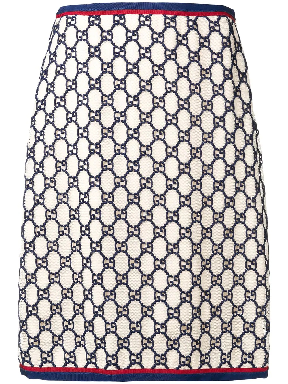 GG Supreme jacquard skirt - 1