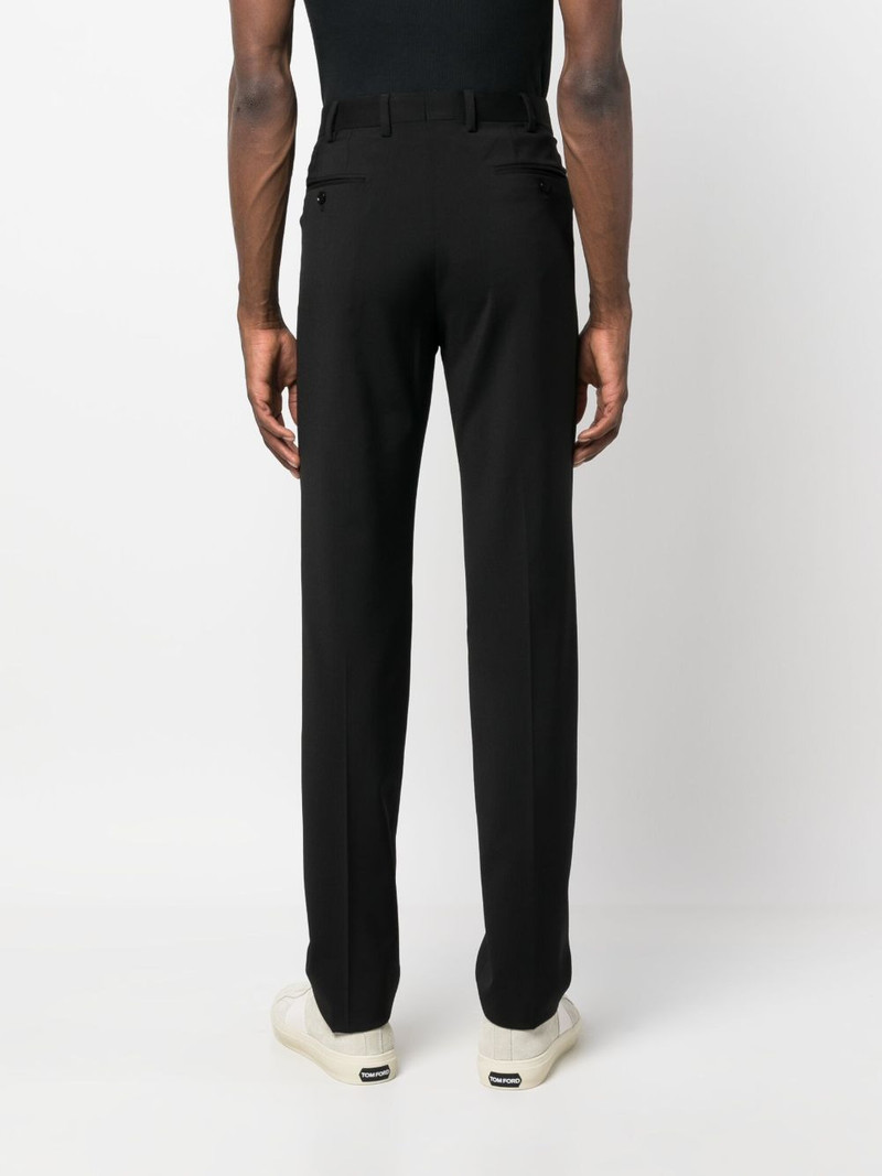 tailored straight-leg chinos 4