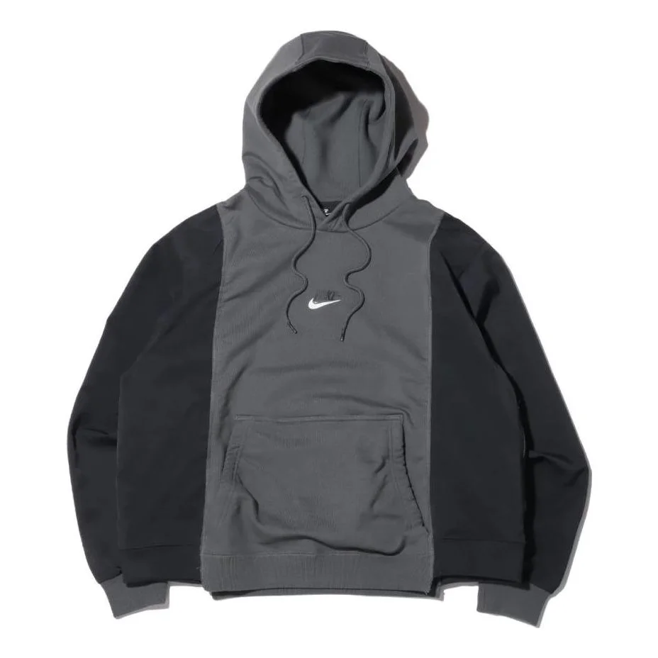 Nike Sportswear Hoodie 'Grey Black' DD5700-068 - 1