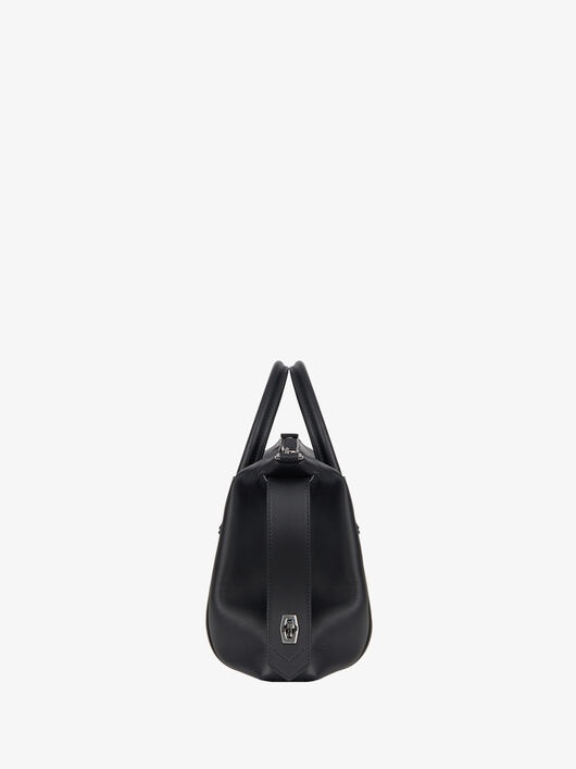 SMALL ANTIGONA SOFT BAG IN SMOOTH LEATHER - 3