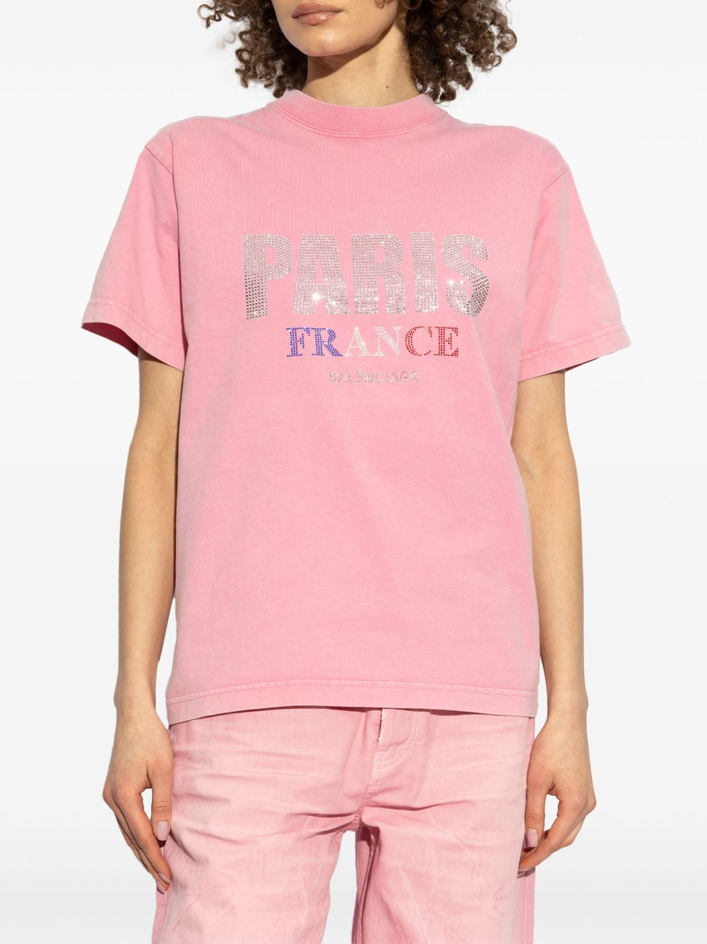 Balenciaga Women Paris T-Shirt - 5