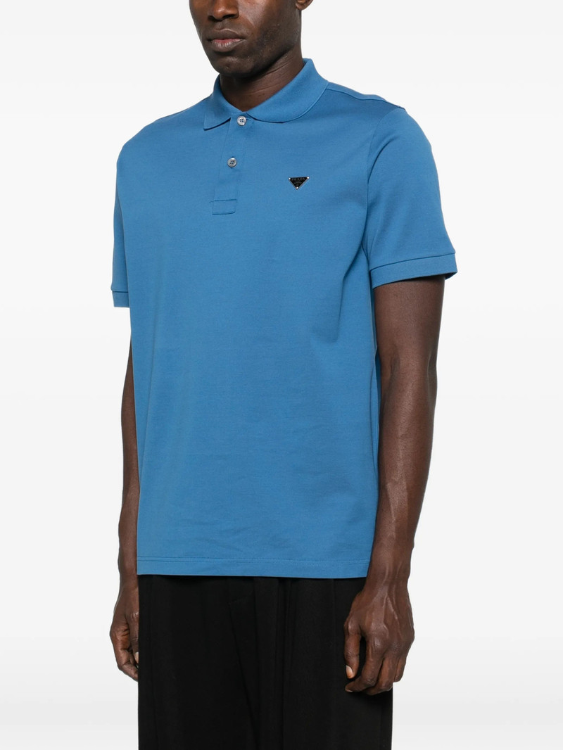 Prada Triangle-logo Polo Shirt 5