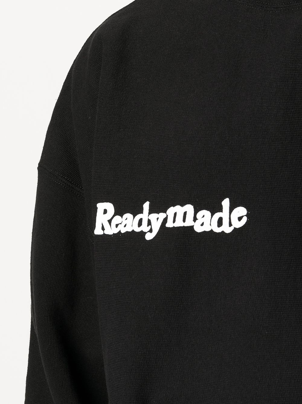 graphic-print cotton hoodie - 5