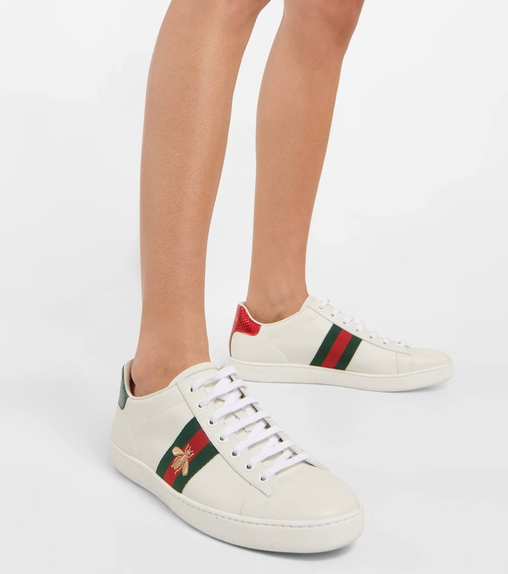 Ace leather sneakers - 4