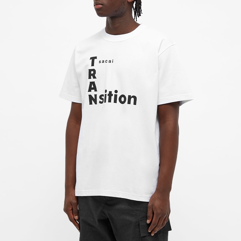 Sacai Transition Tee - 3