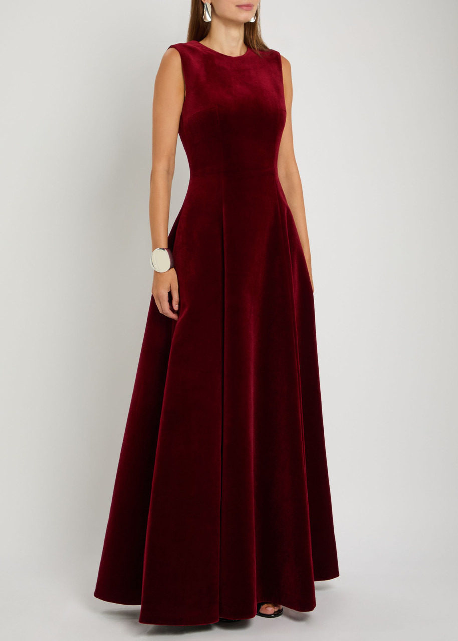 Emilia Wickstead Nodin Velvet Gown - 2