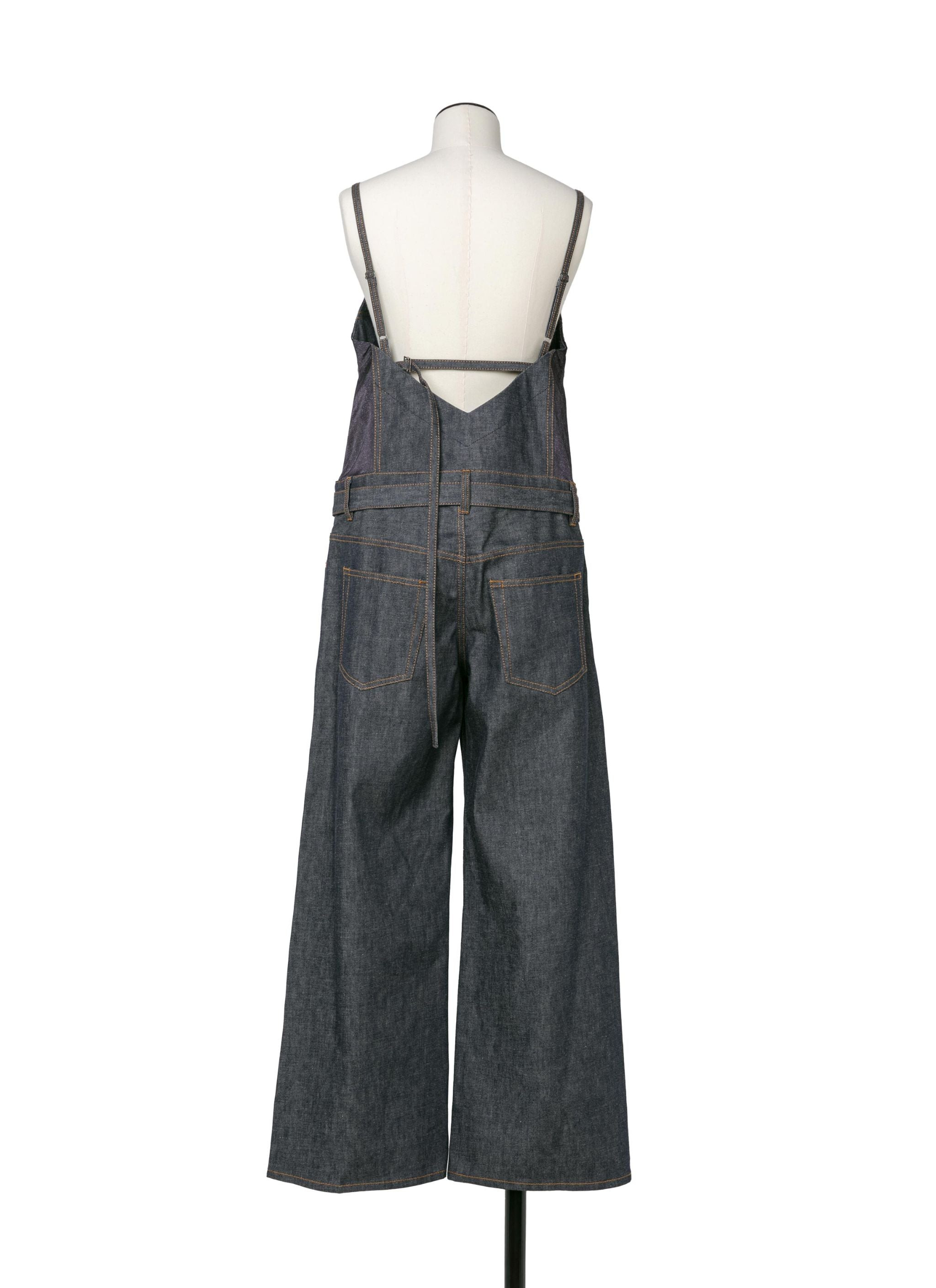 Denim Mix Jumpsuit - 3
