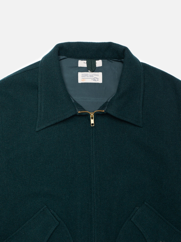 Blake Wool Jacket Racing Green - 8