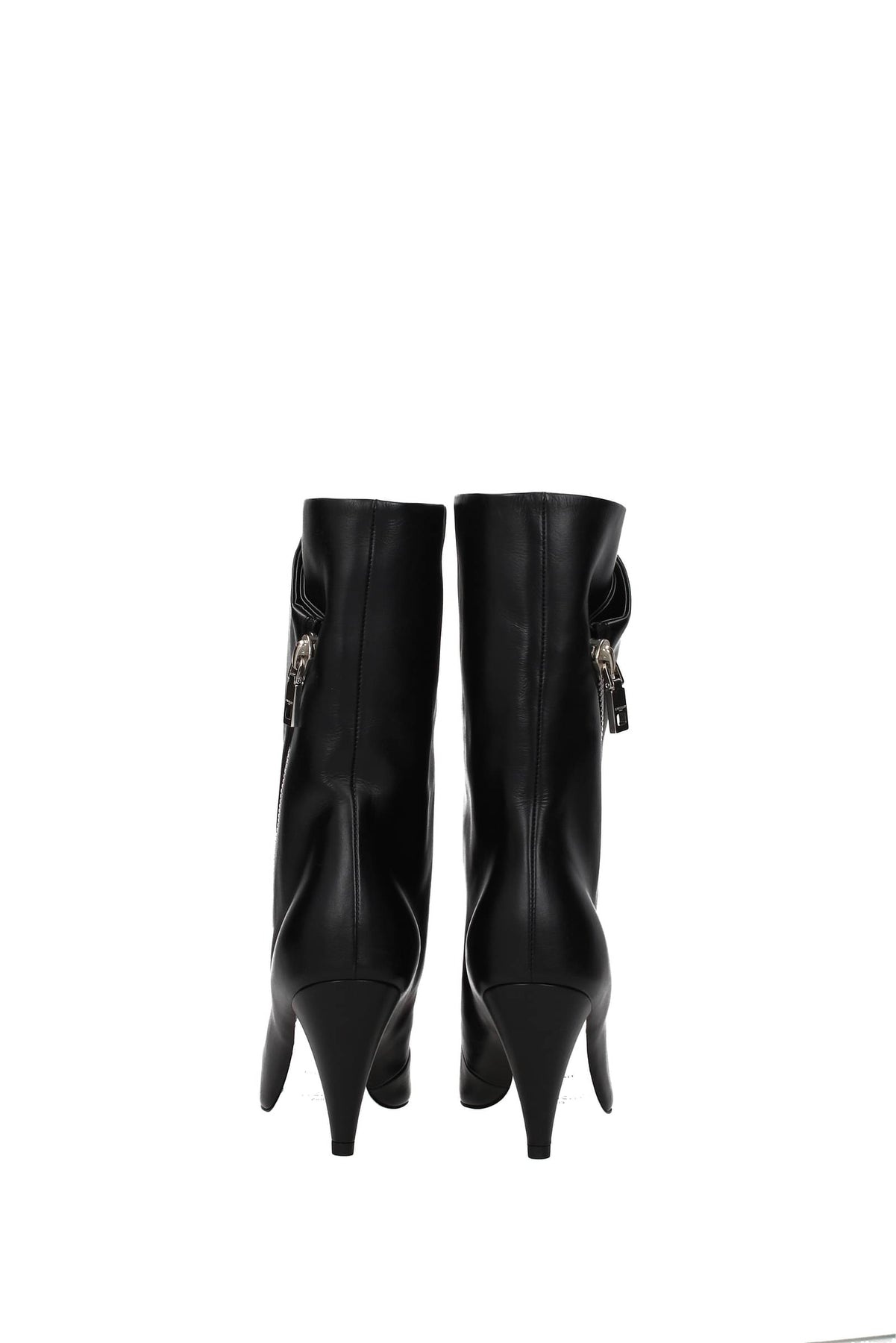 Ankle boots botte show Leather Black - 5