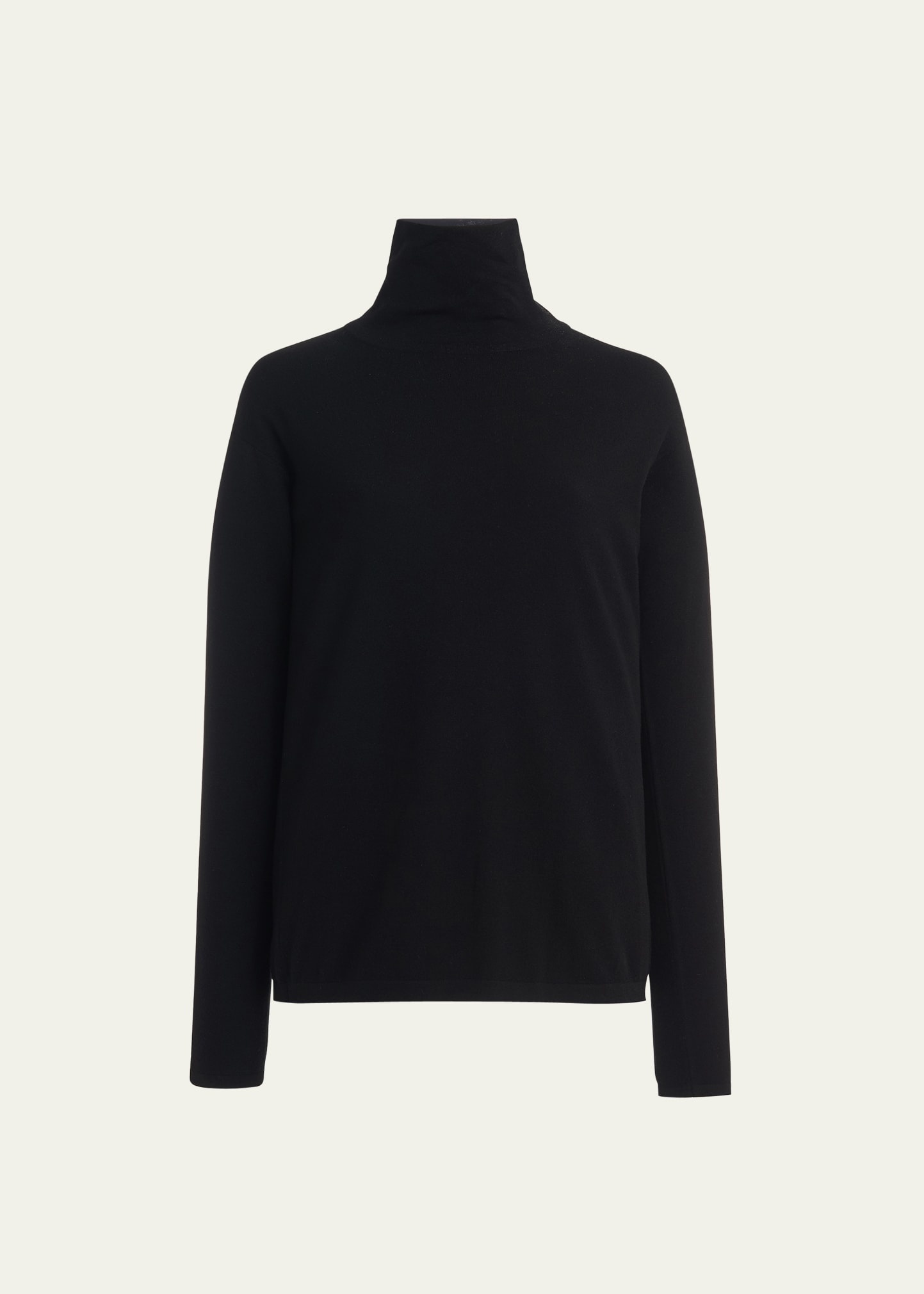 Turtleneck Wool Sweater - 1