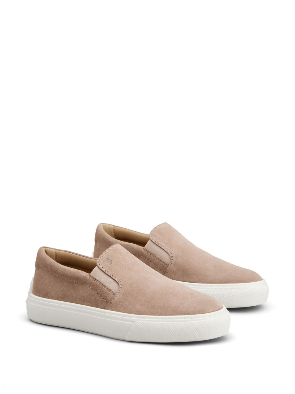 slip-on suede sneakers - 2