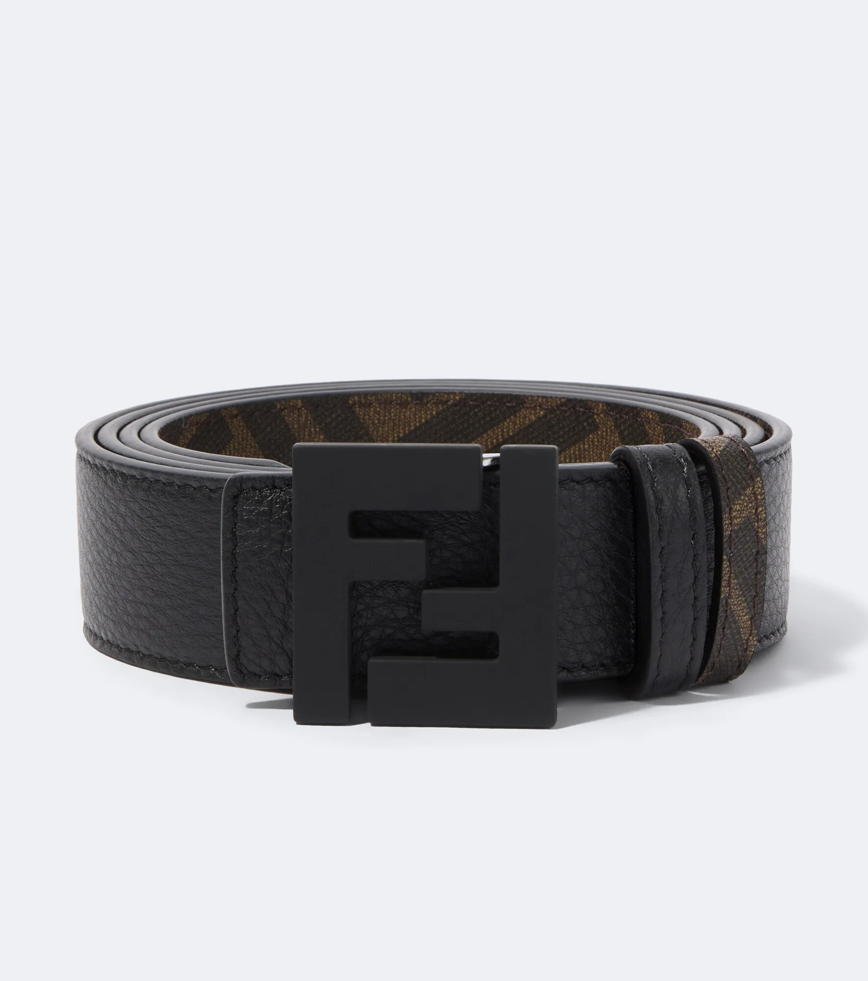 FF Zucca reversible leather belt - 1