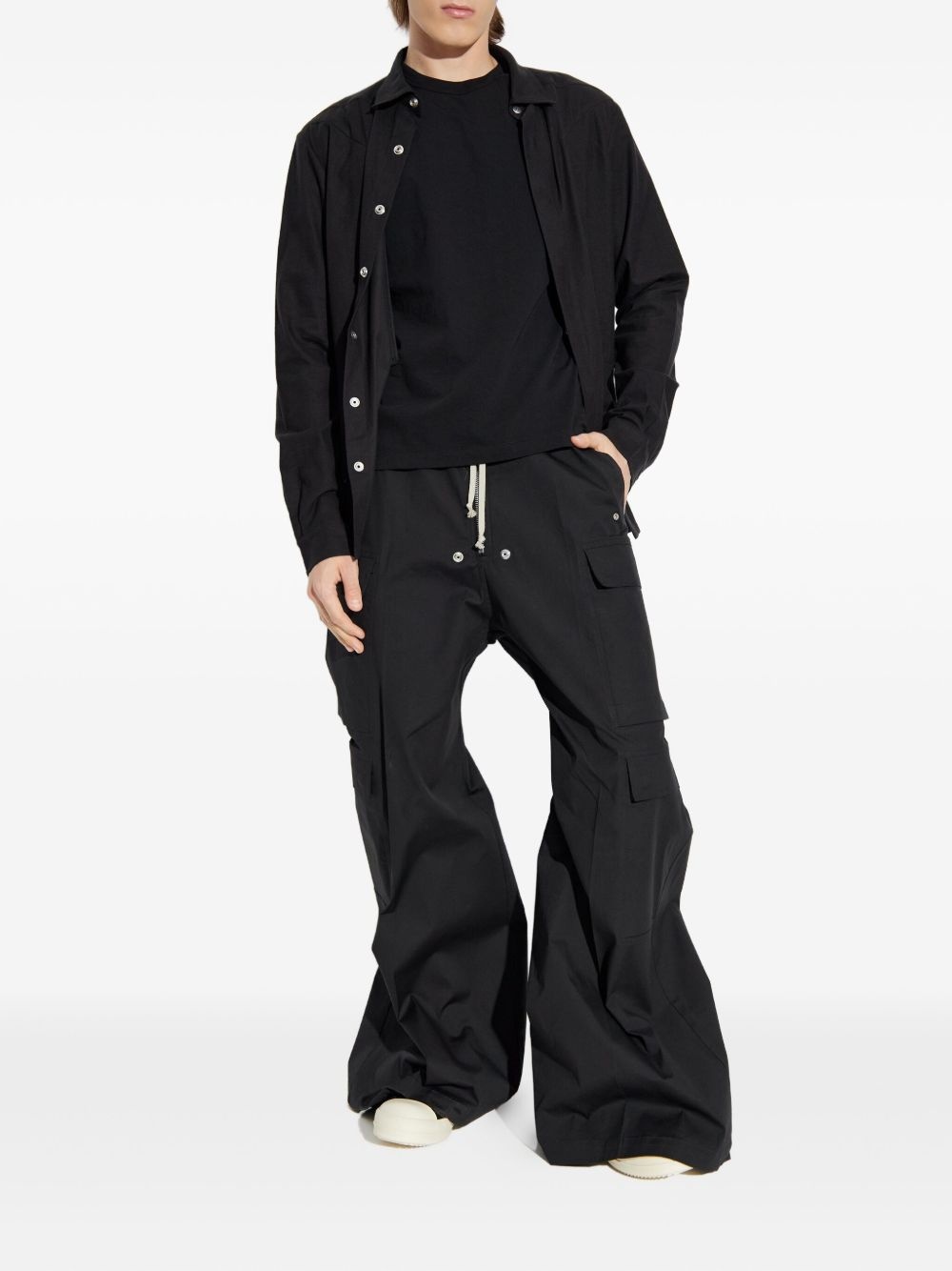 panelled shirt - 2