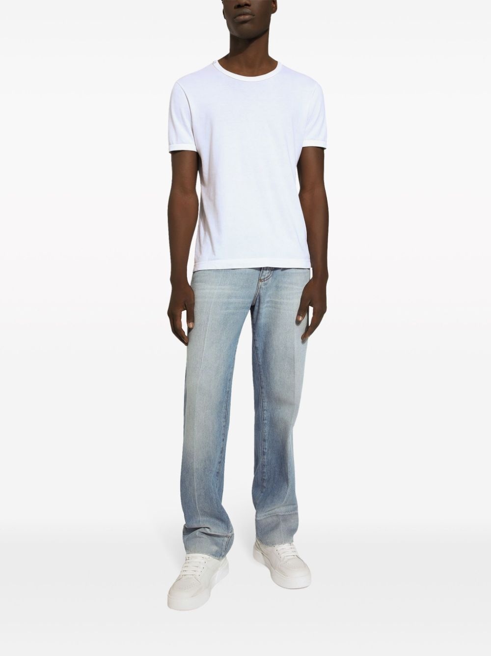 classic straight-legged jeans - 2