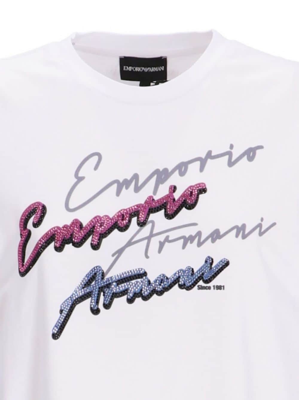 logo-print cotton T-shirt - 2