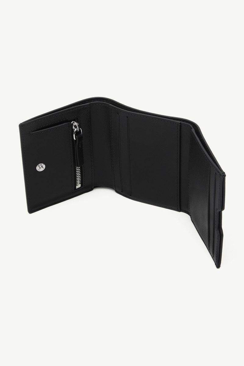 Leather tri-fold wallet 4