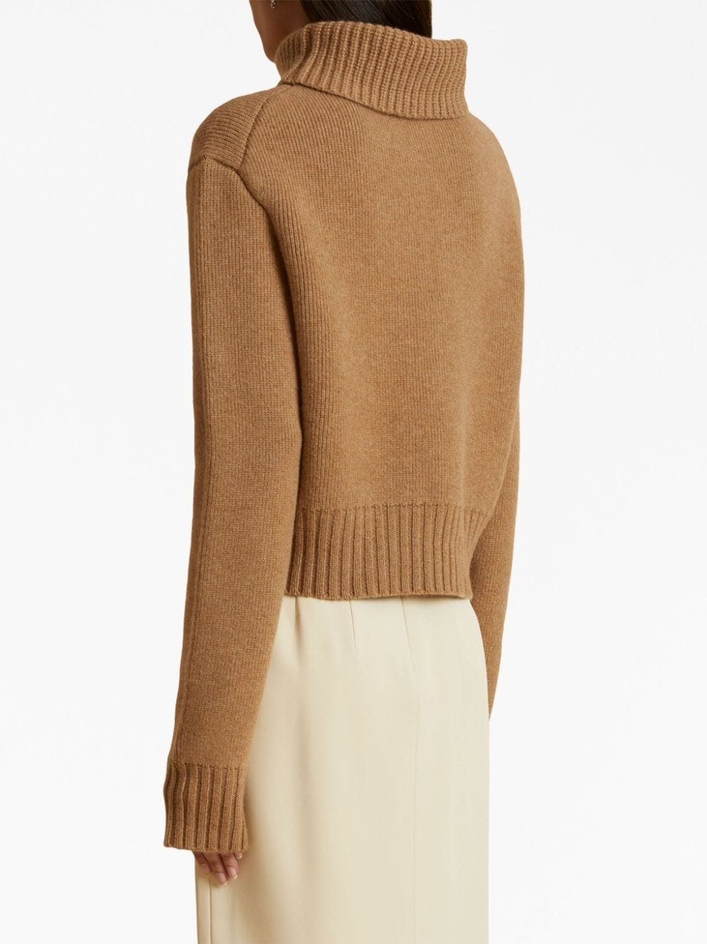 The Jovie cropped cashmere jumper - 4