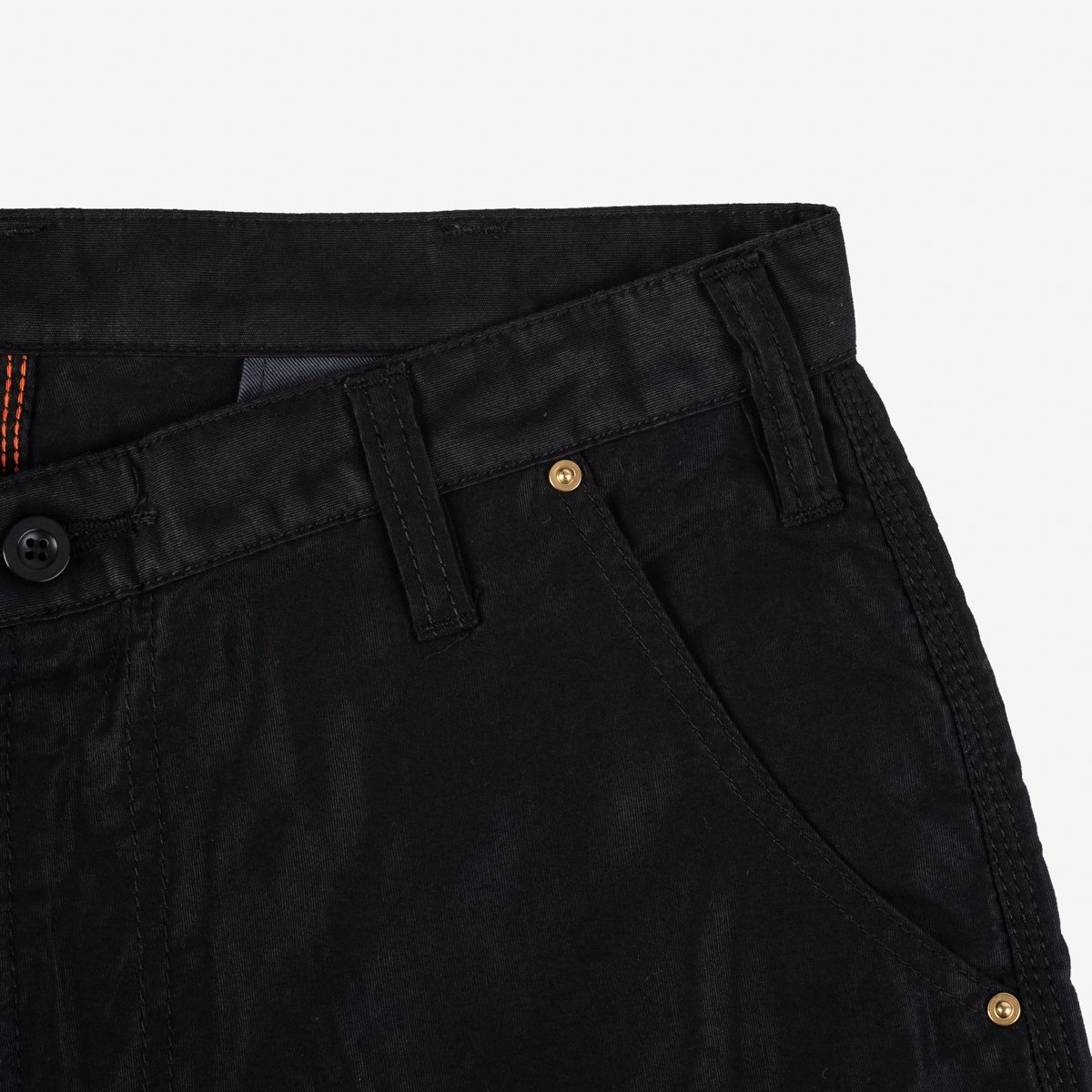 7.4oz Cotton Whipcord Camp Shorts - Black - 6