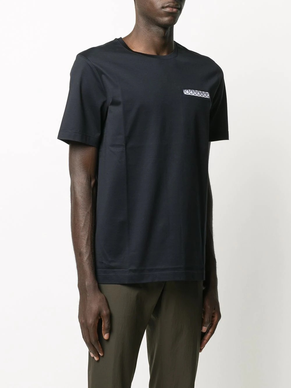 statement pocket cotton t-shirt - 3